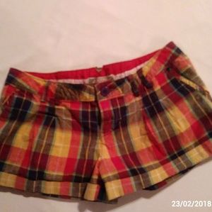 Super cute plaid shorts